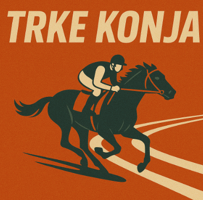 trke konja kladjenje